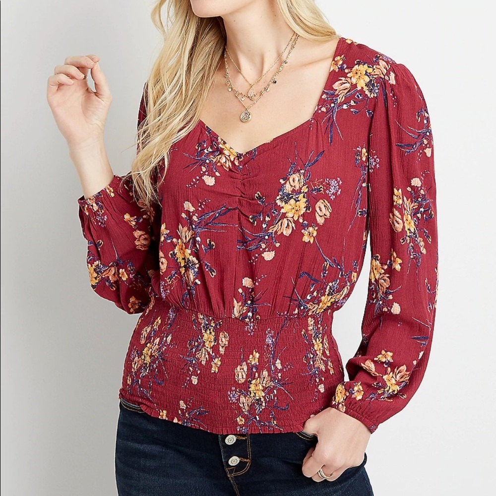 Floral Blouse NWT